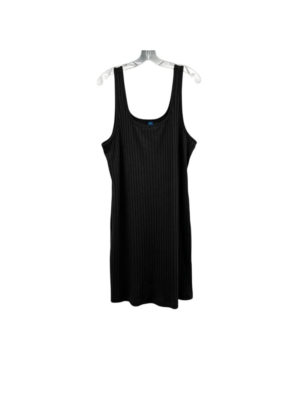Old Navy Ribbed Tank Dress Scoop Neck Charcoal Womens Size XXL